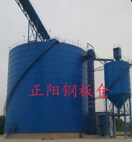 银海大型矿粉钢板库