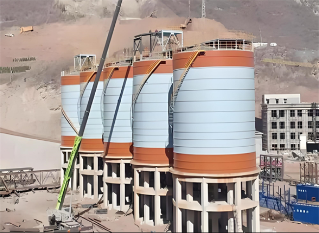 银海高架钢板仓